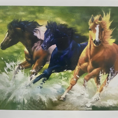 5D Yapışan Boncuk Goblen 30 x 40 cm Mozaik Tablo Pano 60597