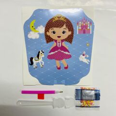 5D Yapışan Boncuk Mozaik Tablo 15*15 cm SZ02