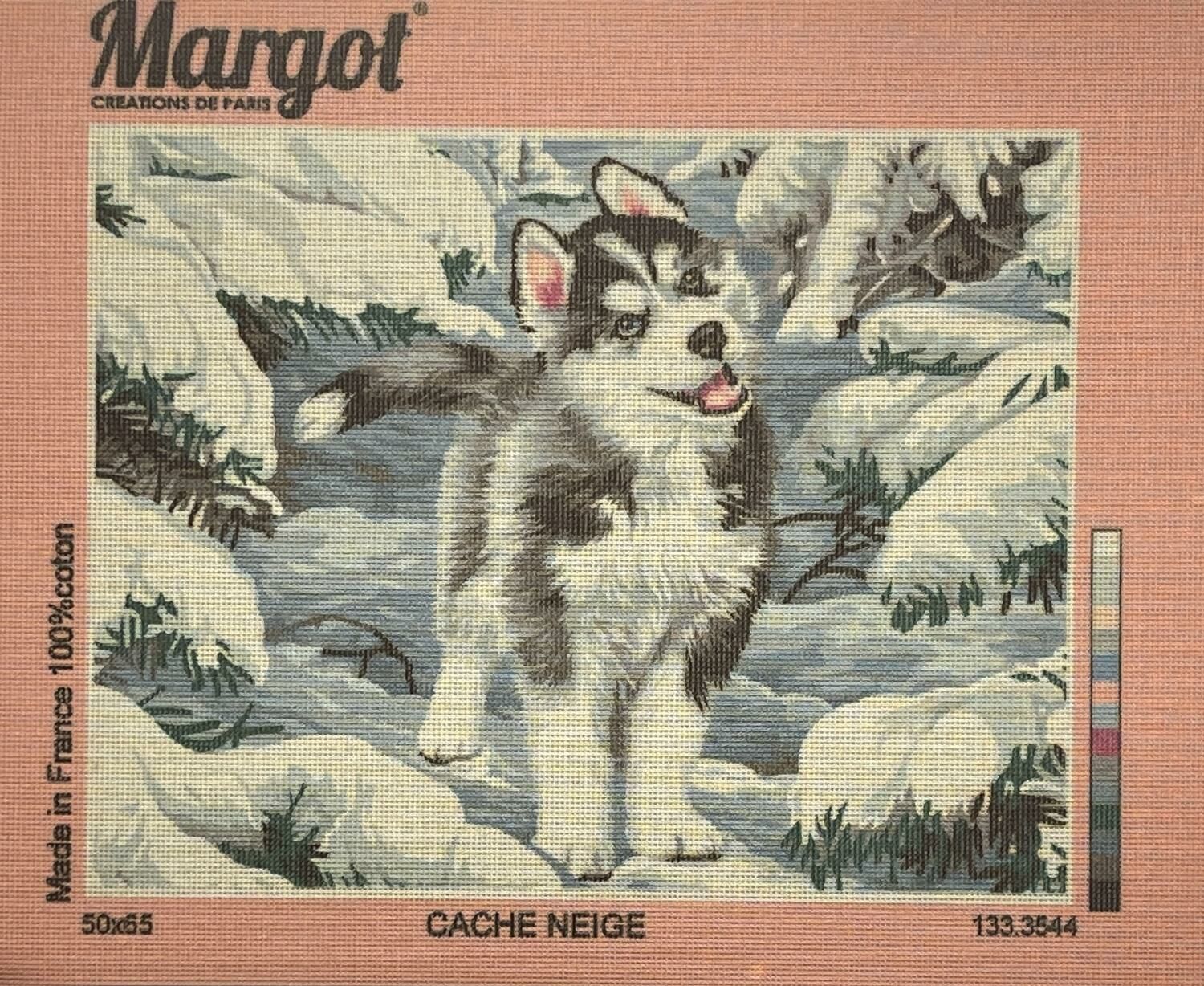 Margot Baskılı Goblen 133 3544 Cache Neige 50x65cm Tablo Pano