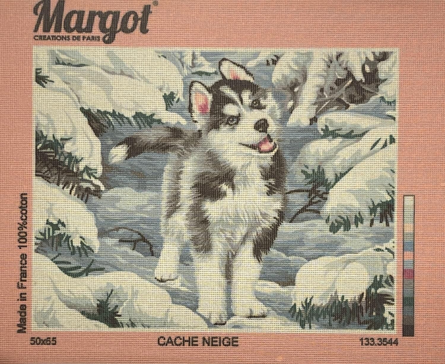 Margot Baskılı Goblen 133 3544 Cache Neige 50x65cm Tablo Pano