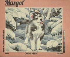 Margot Baskılı Goblen 133 3544 Cache Neige 50x65cm Tablo Pano