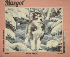 Margot Baskılı Goblen 133 3544 Cache Neige 50x65cm Tablo Pano