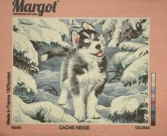 Margot Baskılı Goblen 133 3544 Cache Neige 50x65cm Tablo Pano