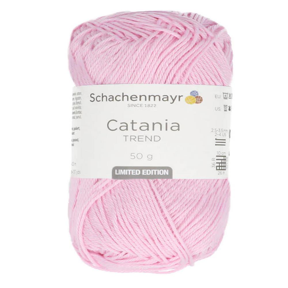 Schachenmayr Catania Pamuk Amigurumi El Örgü İpi İpliği Yünü 501 Bebek Pembe