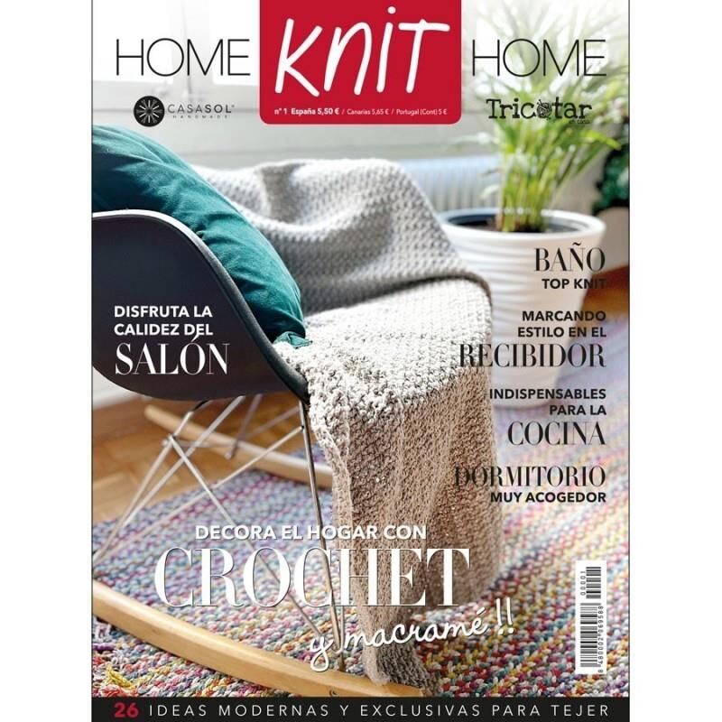 Tricotar Home Knit Home Crochet y Macramé No 1