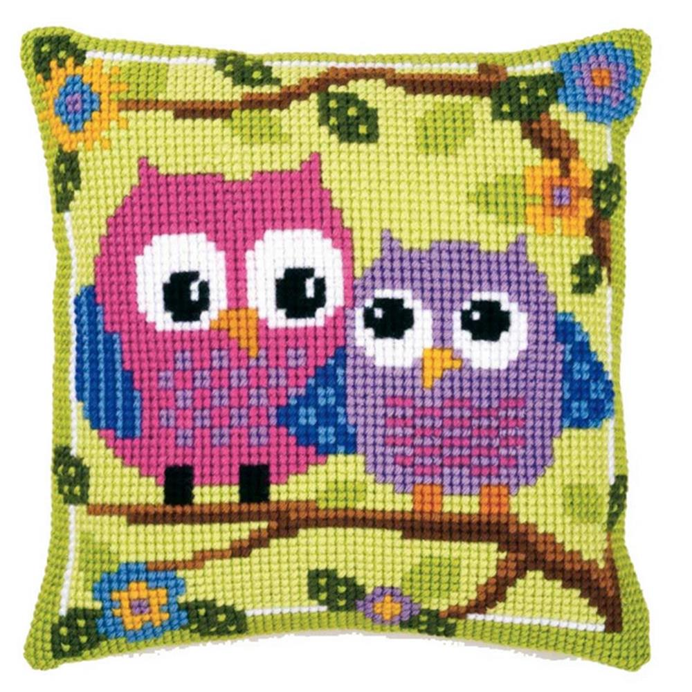 Vervaco İşlenecek Goblen Yastık Etamin Kuşlar Kiti PN-0021540