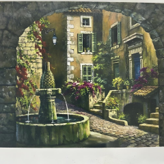 5D Yapışan Boncuk Goblen 30 x 40 cm Mozaik Tablo Pano 60207