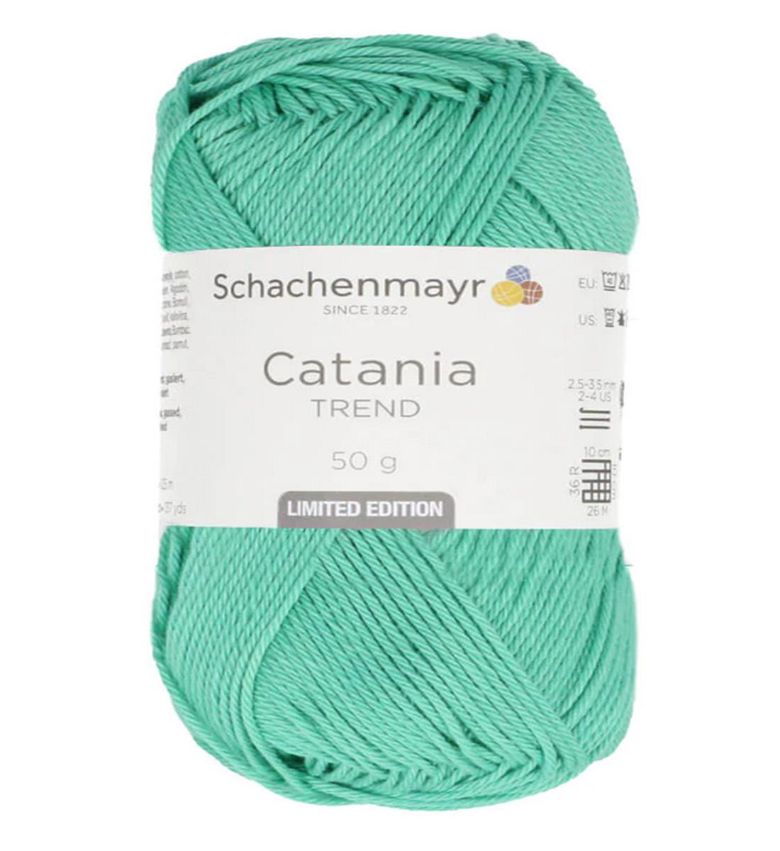 Schachenmayr Catania Pamuk Amigurumi El Örgü İpi İpliği Yünü 508 Yeşil Elmas