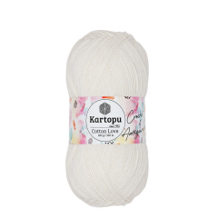 Kartopu Cotton Love El Örgü Amigurumi İpi Yünü 100 gr K409 Haki