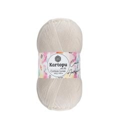 Kartopu Cotton Love El Örgü Amigurumi İpi Yünü 100 gr K995 Füme