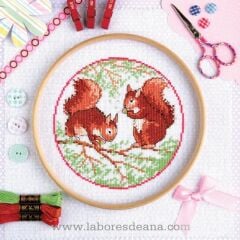 Revista punto de cruz Animales No 1