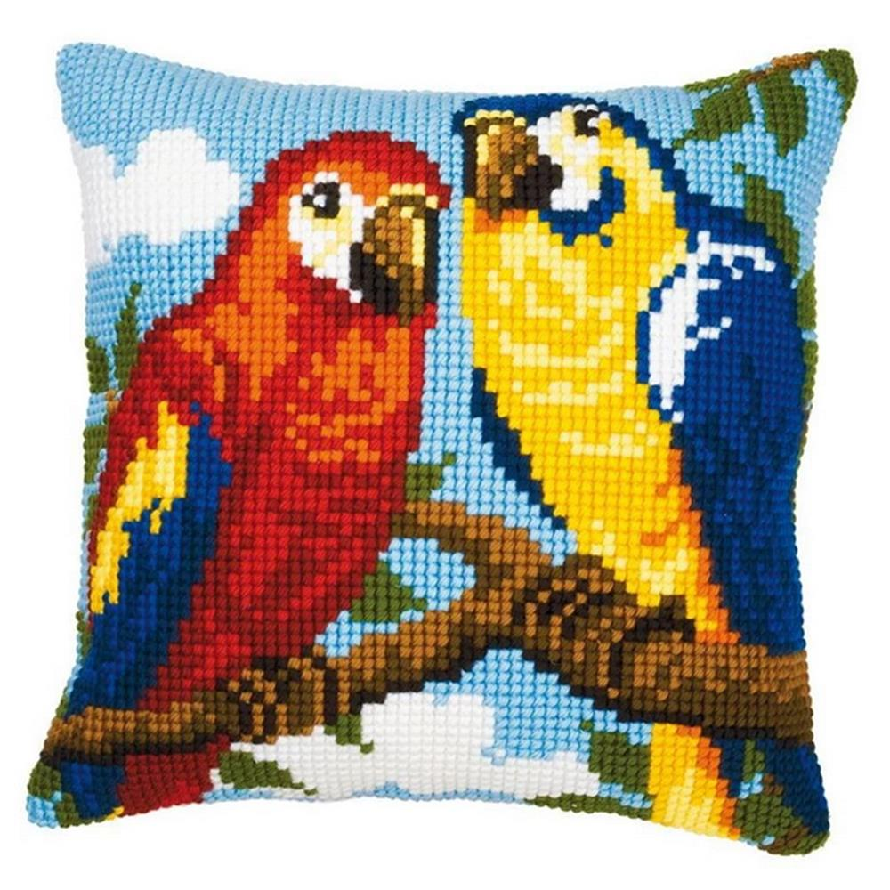Vervaco İşlenecek Goblen Yastık Etamin Kuşlar Kiti PN-0008570
