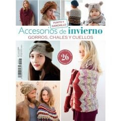 Revista tricot Accesorios invierno No 1 - gorros, chales y cuellos