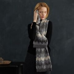 Revista tricot Accesorios invierno No 1 - gorros, chales y cuellos