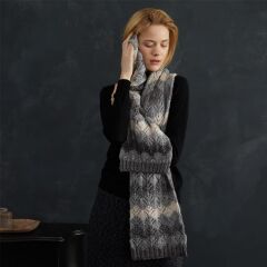 Revista tricot Accesorios invierno No 1 - gorros, chales y cuellos