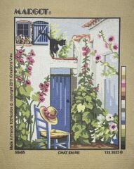 Margot Baskılı Goblen 133 3533 Chat En Re 50x65cm Tablo Pano