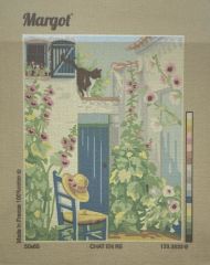 Margot Baskılı Goblen 133 3533 Chat En Re 50x65cm Tablo Pano