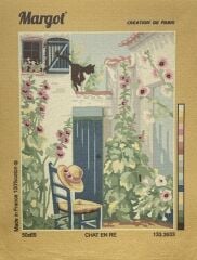 Margot Baskılı Goblen 133 3533 Chat En Re 50x65cm Tablo Pano