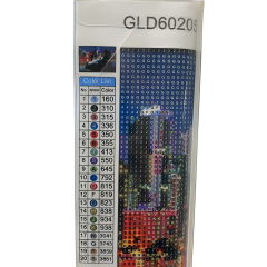 5D Yapışan Boncuk Goblen 30 x 40 cm Mozaik Tablo Pano 60205