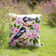 Vervaco İşlenecek Goblen Yastık Etamin Kuşlar Kiti PN-0143499