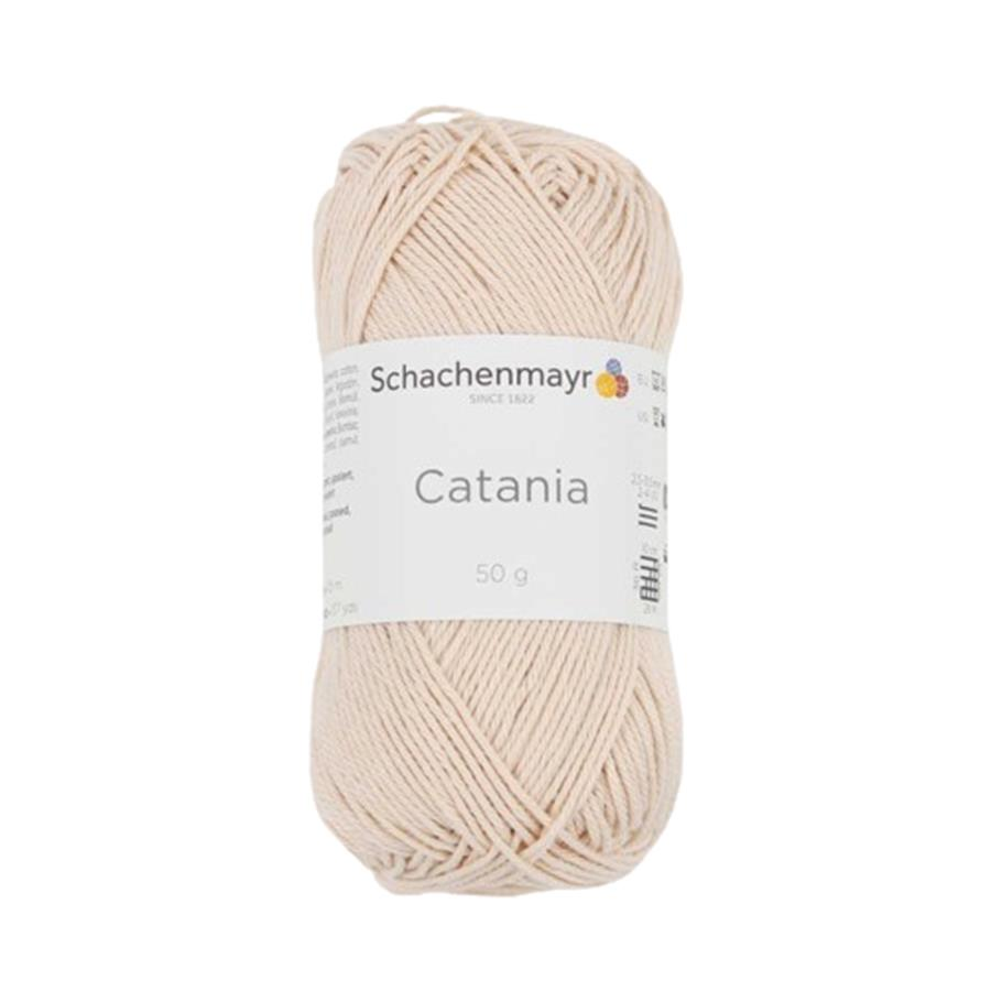 Schachenmayr Catania Pamuk Amigurumi El Örgü İpi İpliği Yünü TR404 Bej