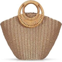 Elegant Orijinal Bambu Çanta Sapı LX05