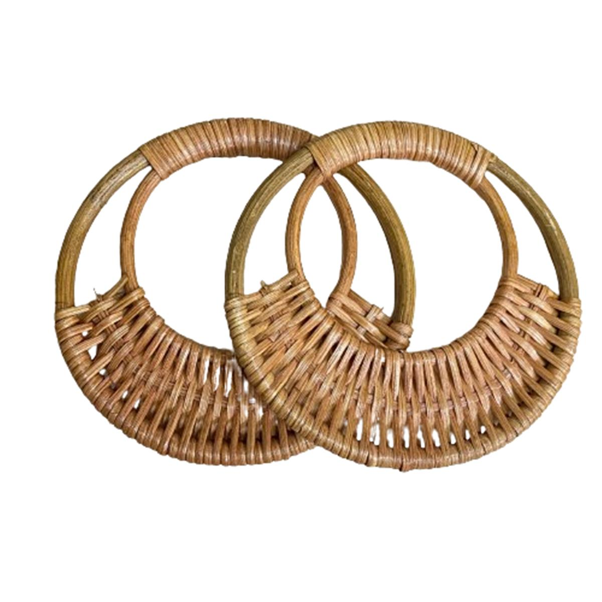 Elegant Orijinal Bambu Çanta Sapı LX05 03 Tatlı Hasır