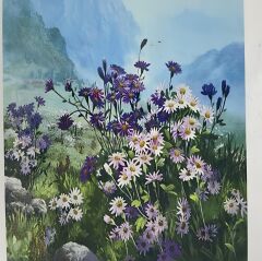 5D Yapışan Boncuk Goblen 30 x 40 cm Mozaik Tablo Pano 60591