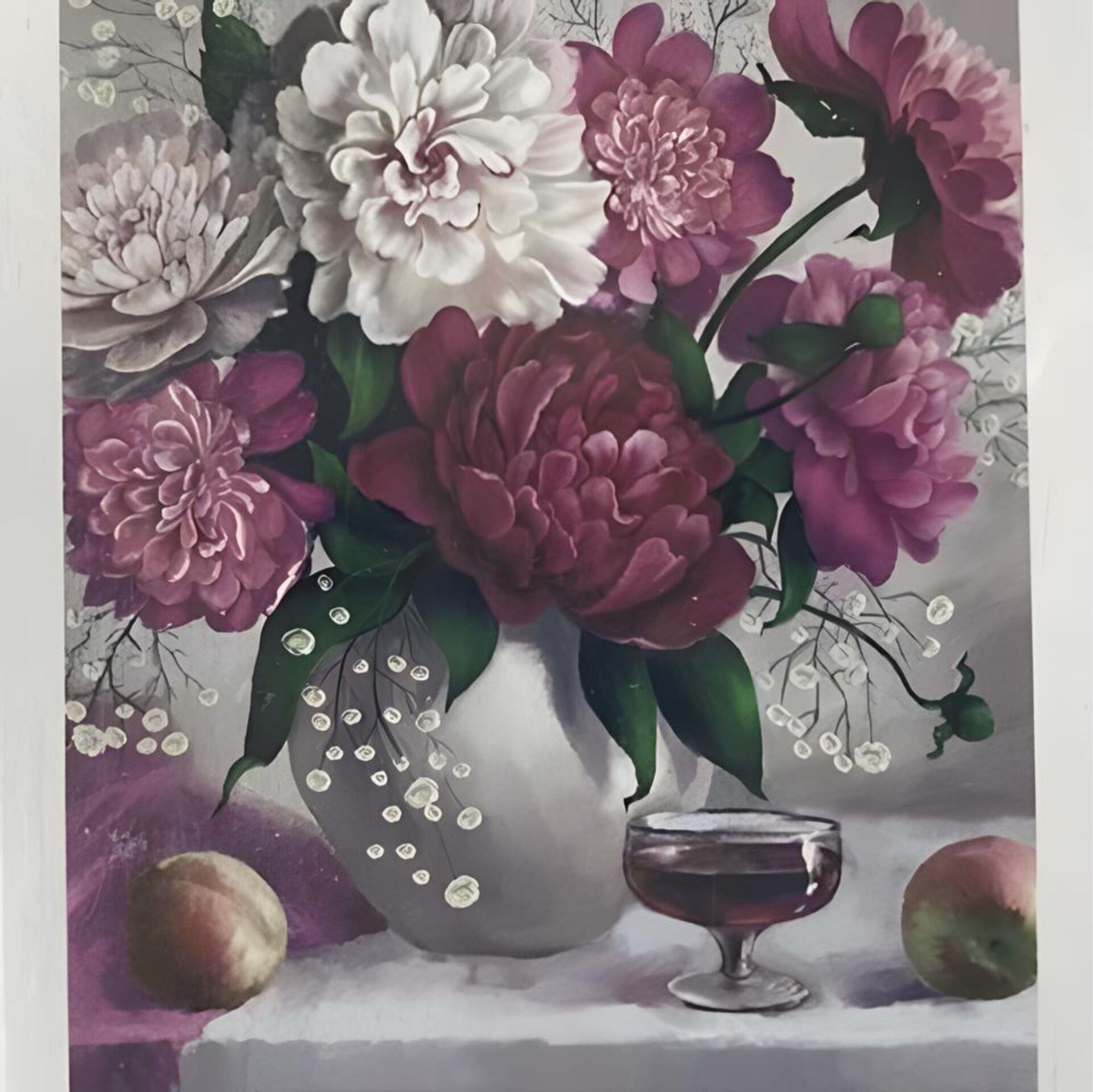 5D Yapışan Boncuk Goblen 30 x 40 cm Mozaik Tablo Pano 60252