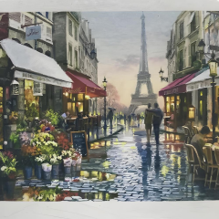 5D Yapışan Boncuk Goblen 30 x 40 cm Mozaik Tablo Pano 60375