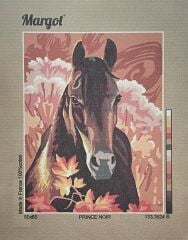 Margot Baskılı Goblen 133 3524 Prince Noir 50x65cm Tablo Pano