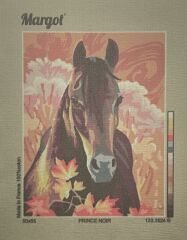 Margot Baskılı Goblen 133 3524 Prince Noir 50x65cm Tablo Pano