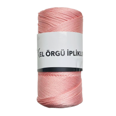 Şık Polyester Makrome El Örgü İpi 200 gr PLY200 26 Koyu Krem