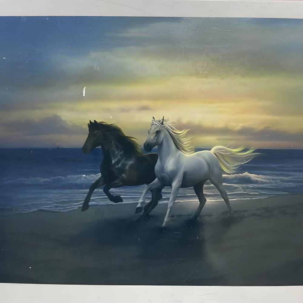 5D Yapışan Boncuk Goblen 30 x 40 cm Mozaik Tablo Pano 60320