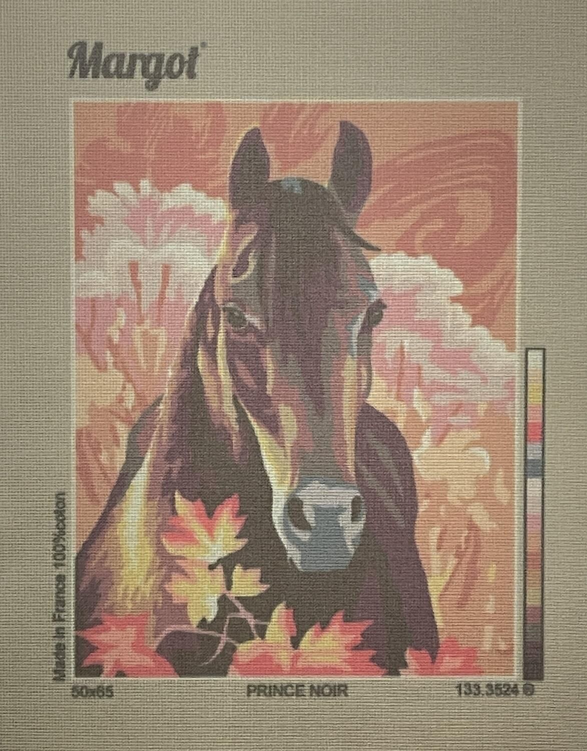 Margot Baskılı Goblen 133 3524 Prince Noir 50x65cm Tablo Pano Sadece Goblen Kumaşı A KALİTE