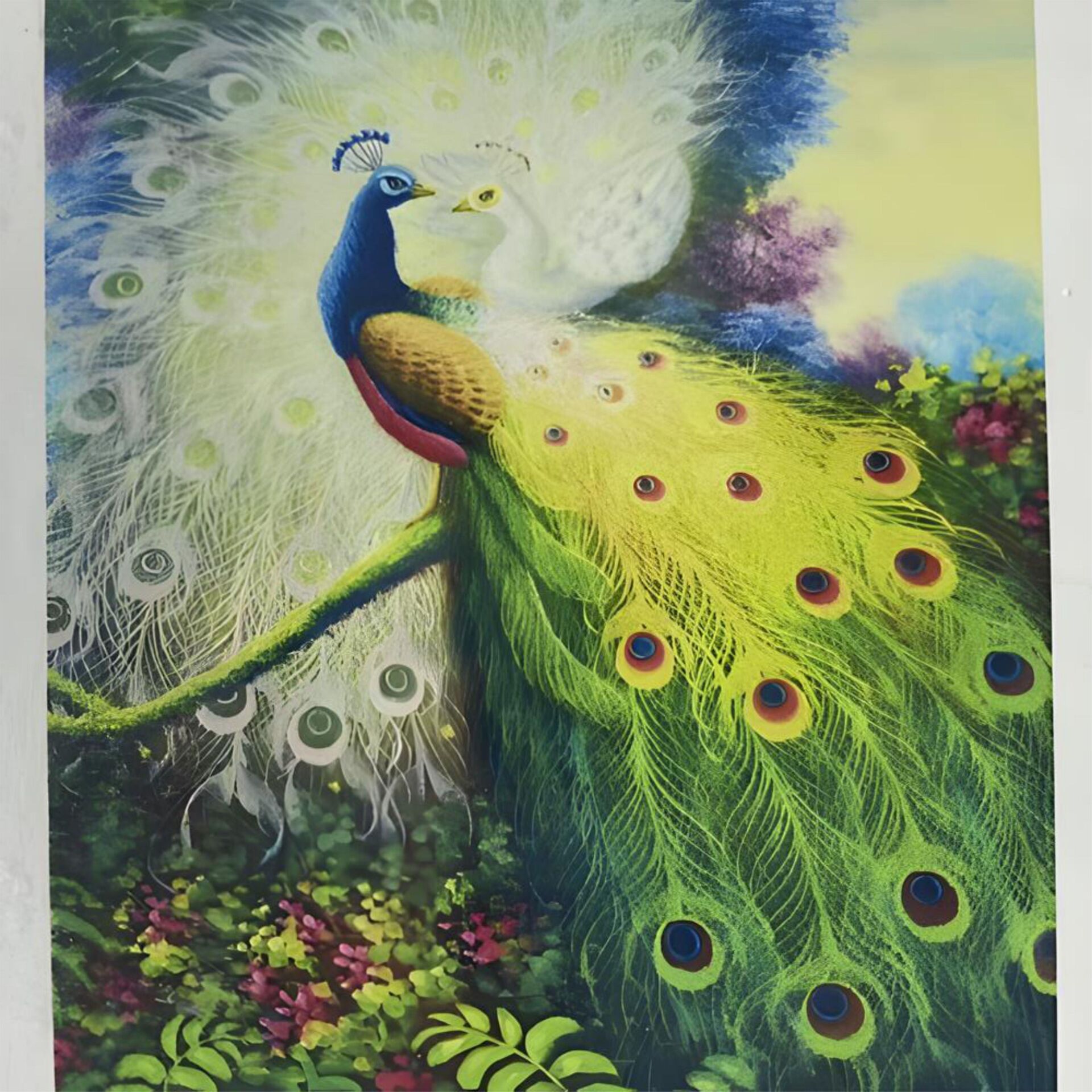 5D Yapışan Boncuk Goblen 30 x 40 cm Mozaik Tablo Pano 60143-3