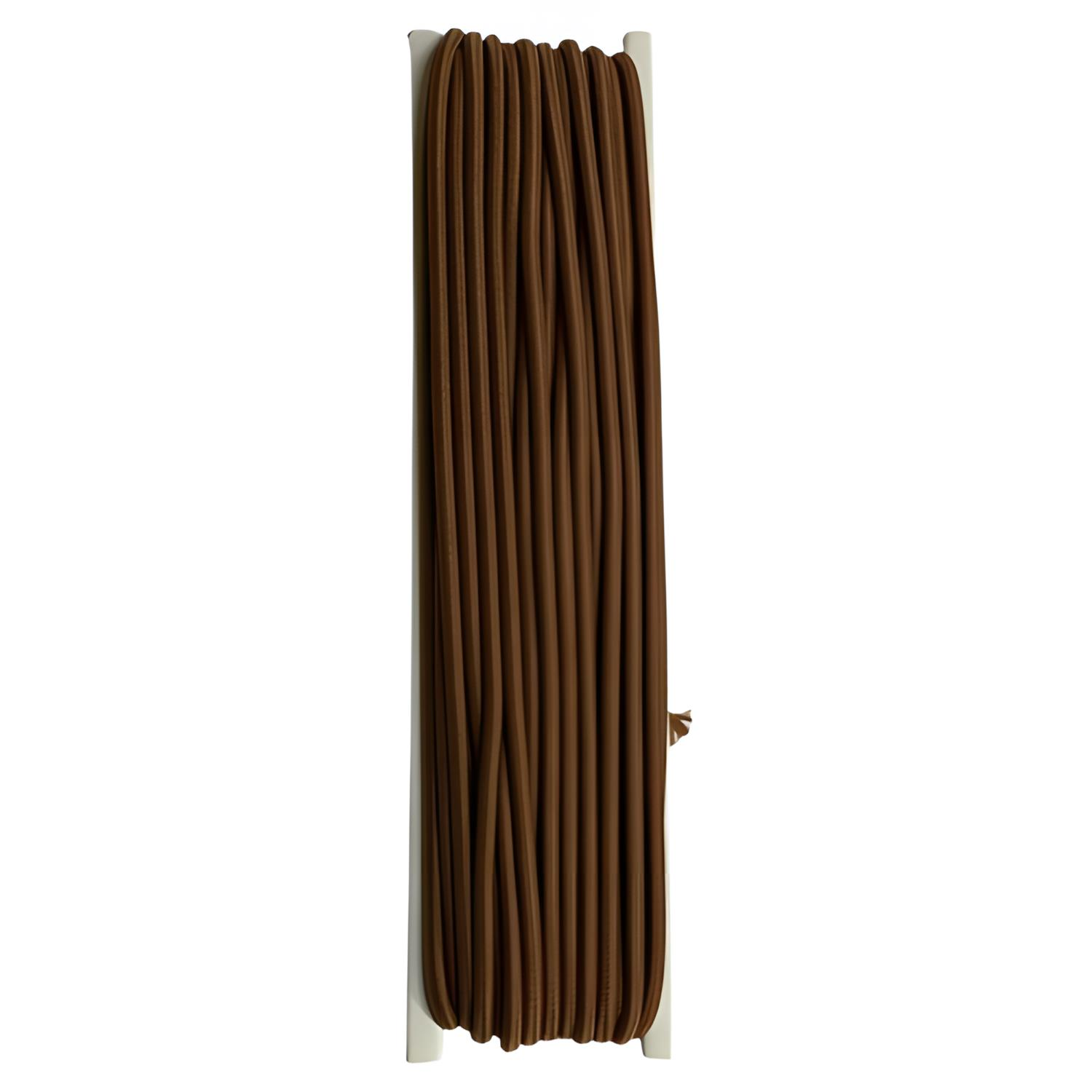 Tek-İş Renkli Yuvarlak Lastik 3 mm 10 metre 06 Kahve