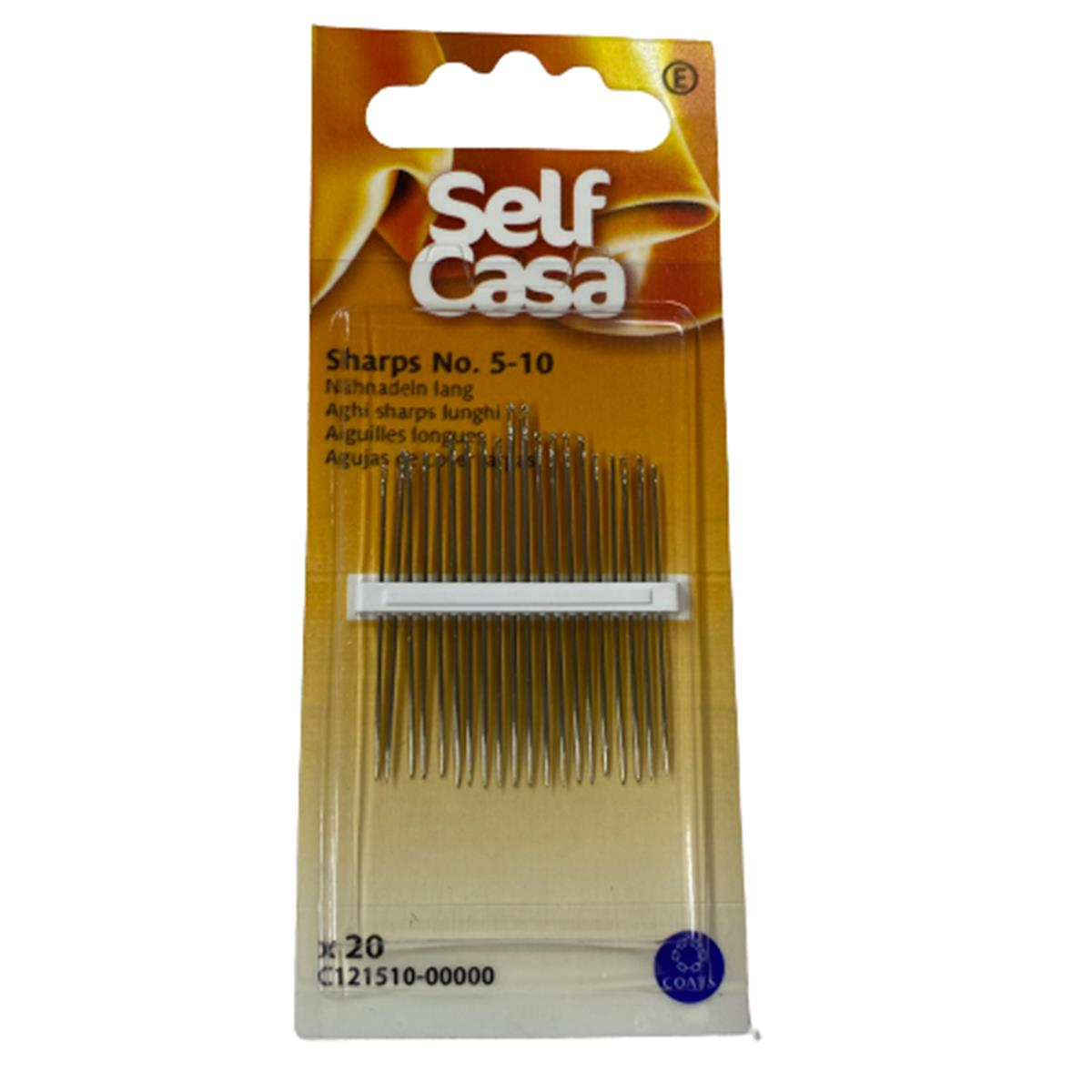Self Casa Sharps Dikiş Nakış İğnesi No 5-10 20'li C121510