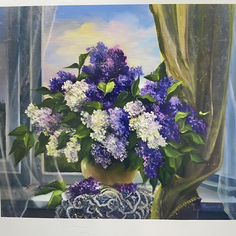 5D Yapışan Boncuk Goblen 30 x 40 cm Mozaik Tablo Pano 60532