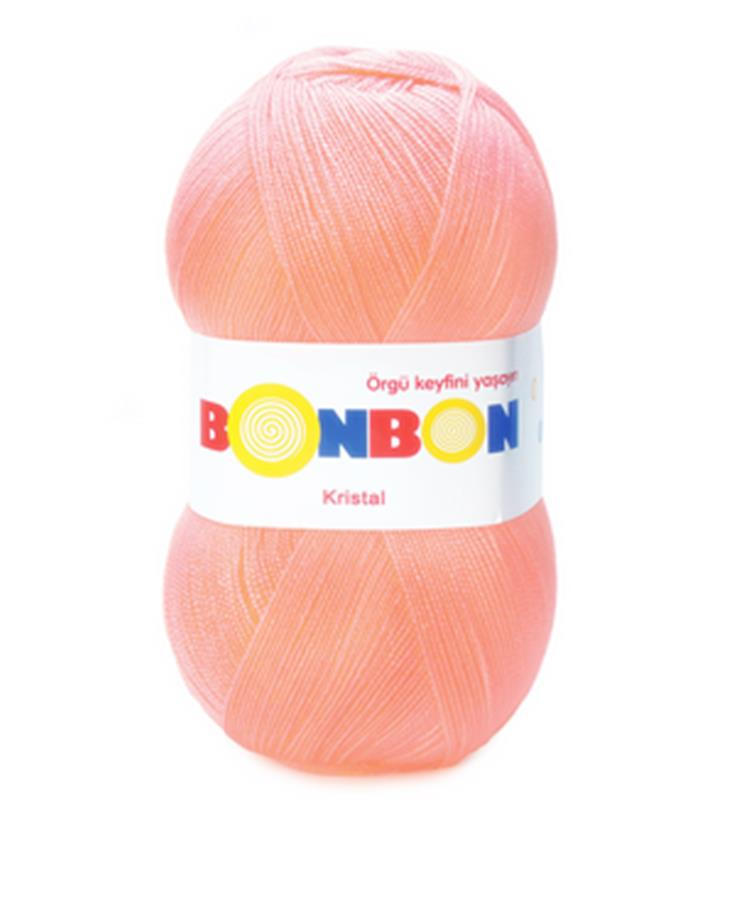 Nako Bonbon Kristal Makine ve Lif Orlonu İpliği 98501 Koyu Somon