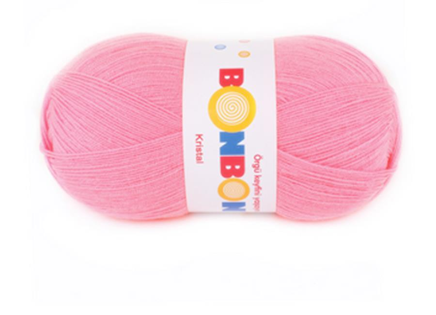 Nako Bonbon Kristal Makine ve Lif Orlonu İpliği 98239 Pembe