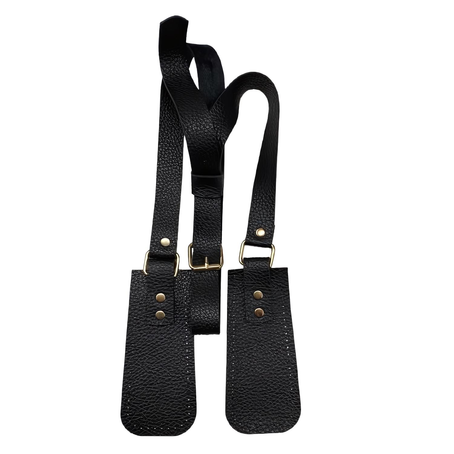 Ayarlanabilir Dikmeli Çanta Sapı YML19 Siyah