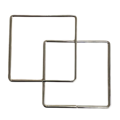 Kare Metal Çanta Sapı TY2 03 Gümüş