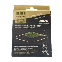 Addi Crasy Trio 3'lü Bambu Misinalı Çorap Şişi 560-2