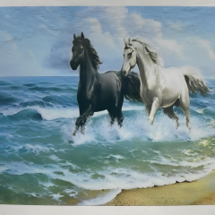 5D Yapışan Boncuk Goblen 30 x 40 cm Mozaik Tablo Pano 60603