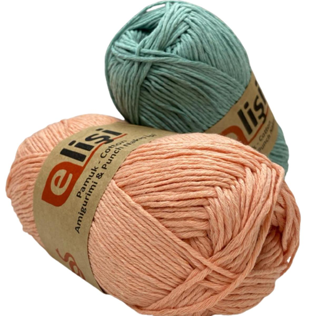 Elişi Pamuk Amigurumi İpi İpliği Cotton Koton 100gr