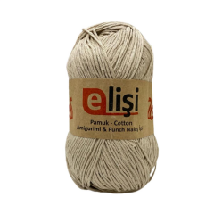 Elişi Pamuk Amigurumi İpi İpliği Cotton Koton 100gr X03 Kahverengi