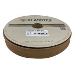 Classtex Cotton Koton Katlı Biye 2 cm 25 mt 814 Pembe