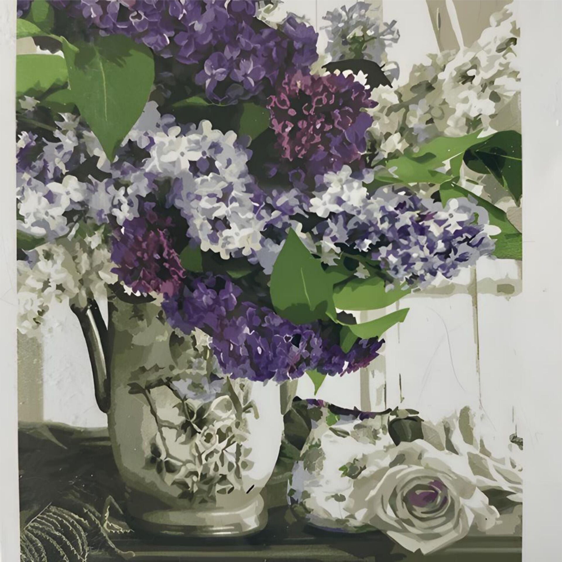 5D Yapışan Boncuk Goblen 30 x 40 cm Mozaik Tablo Pano 60301