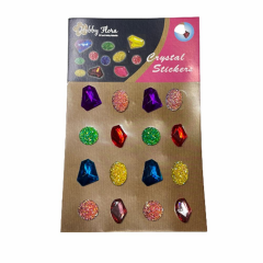 Sticker Seti Taşlı Boncuklu tts
